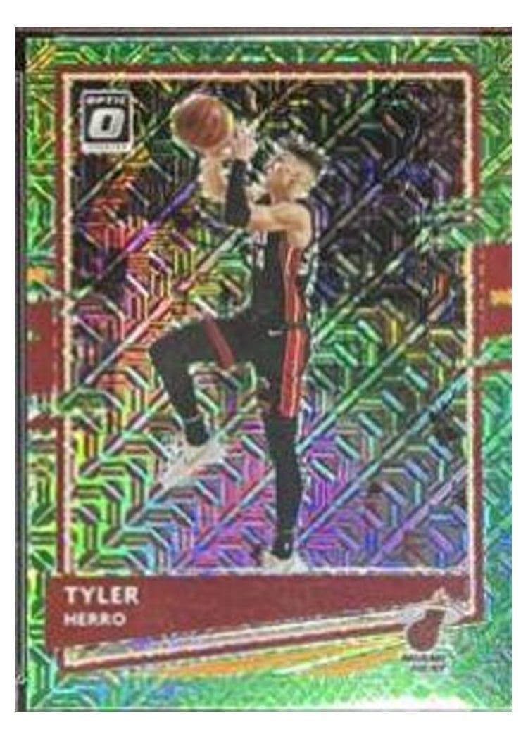 2020-21 Donruss Optic Base Set Tyler Herro #61 card