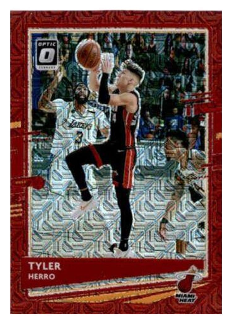 2020-21 Donruss Optic Base Set Tyler Herro #61 card