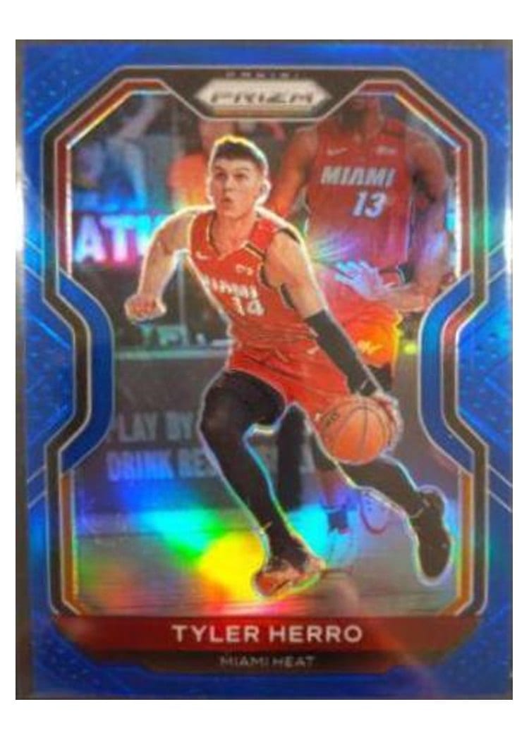 2020-21 Panini Prizm Base Set Tyler Herro #218 card