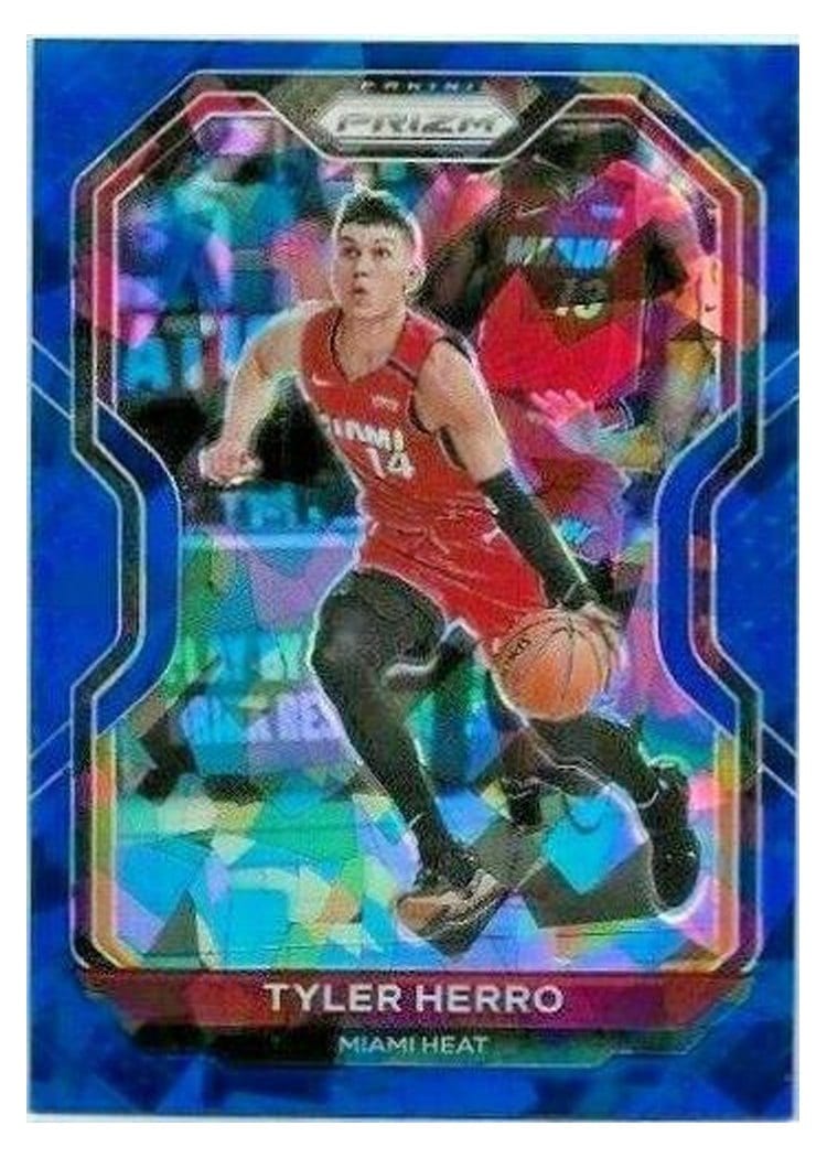 2020-21 Panini Prizm Base Set Tyler Herro #218 card