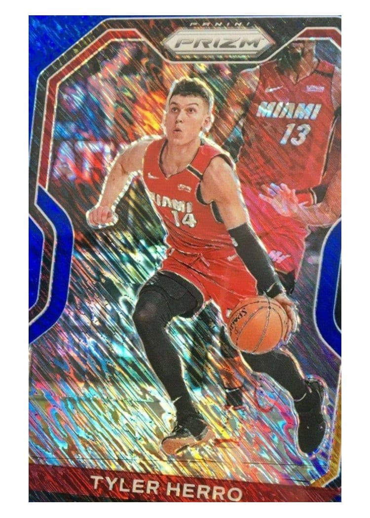 2020-21 Panini Prizm Base Set Tyler Herro #218 card