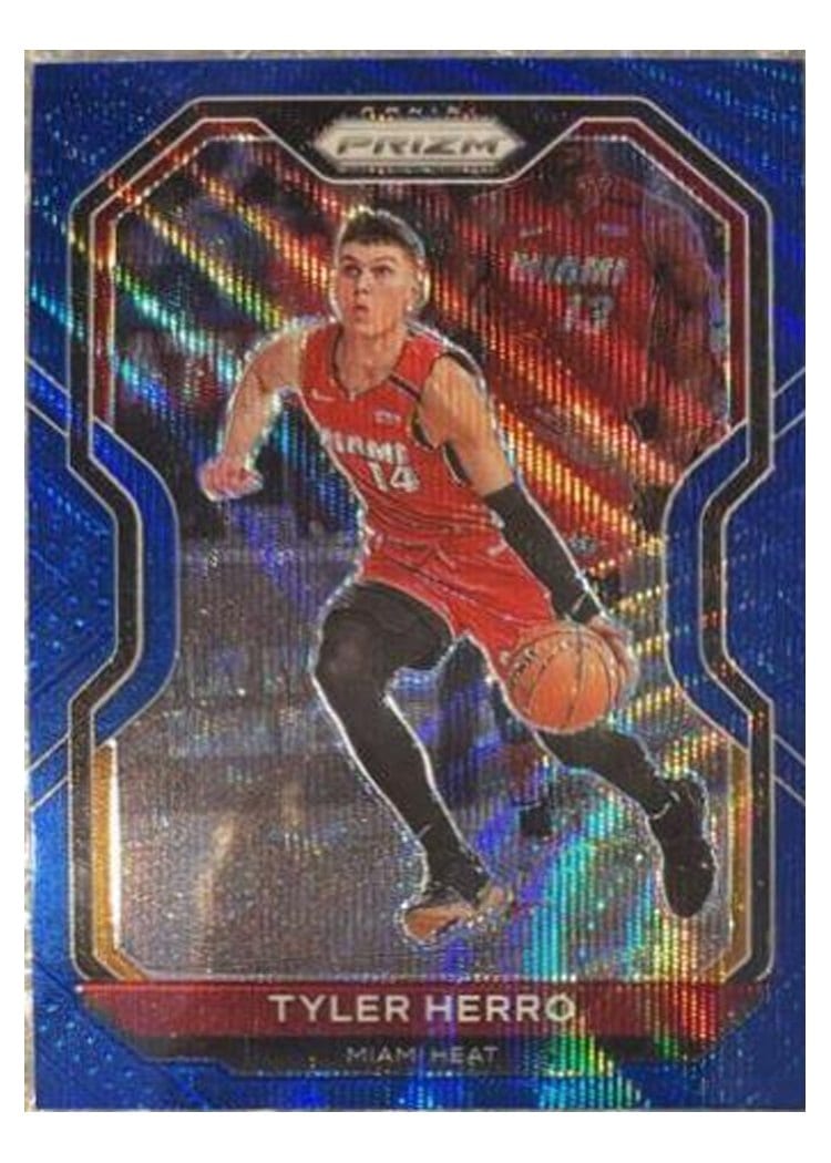 2020-21 Panini Prizm Base Set Tyler Herro #218 card