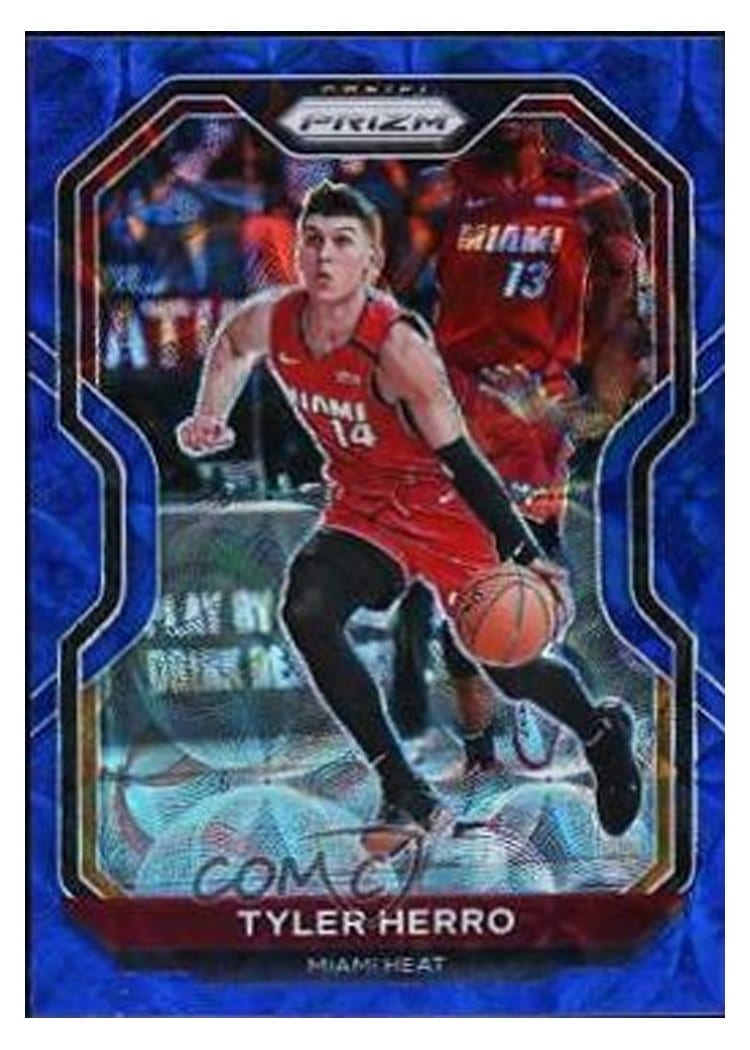 2020-21 Panini Prizm Base Set Tyler Herro #218 card