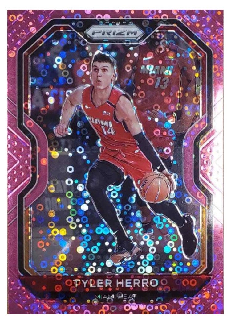 2020-21 Panini Prizm Base Set Tyler Herro #218 card