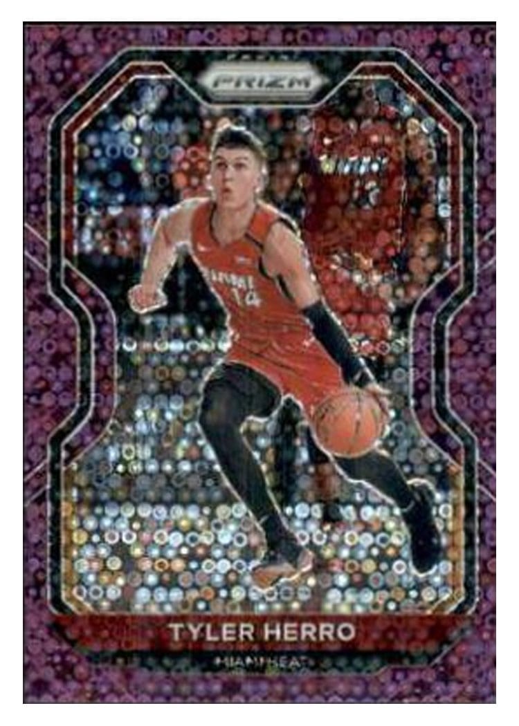 2020-21 Panini Prizm Base Set Tyler Herro #218 card