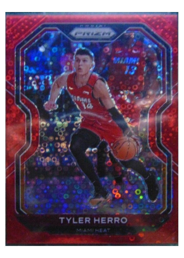 2020-21 Panini Prizm Base Set Tyler Herro #218 card