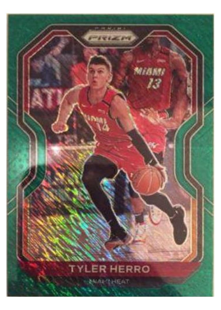 2020-21 Panini Prizm Base Set Tyler Herro #218 card