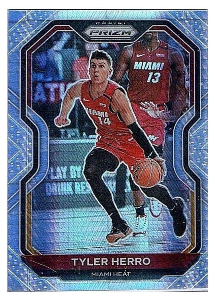 2020-21 Panini Prizm Base Set Tyler Herro #218 card