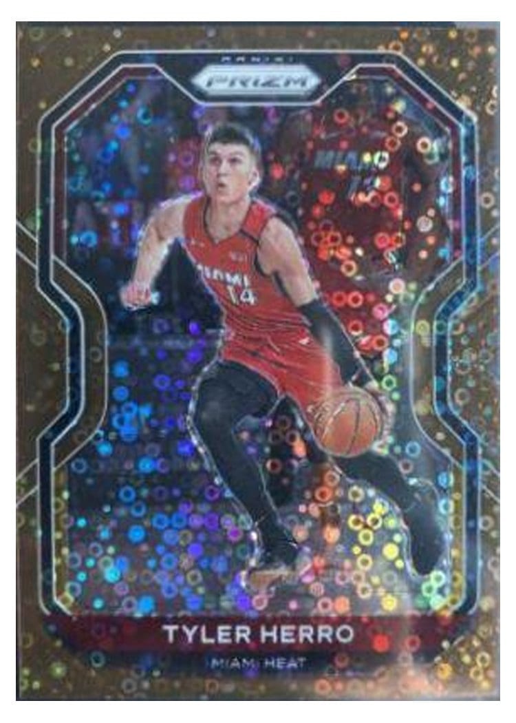 2020-21 Panini Prizm Base Set Tyler Herro #218 card