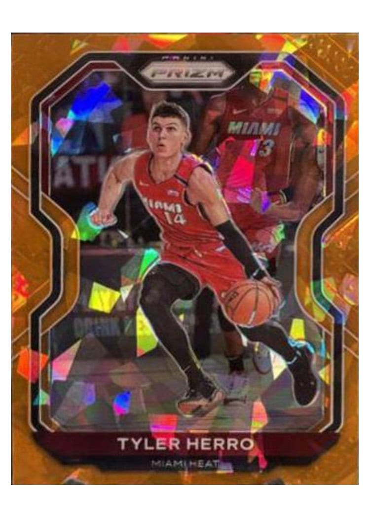 2020-21 Panini Prizm Base Set Tyler Herro #218 card