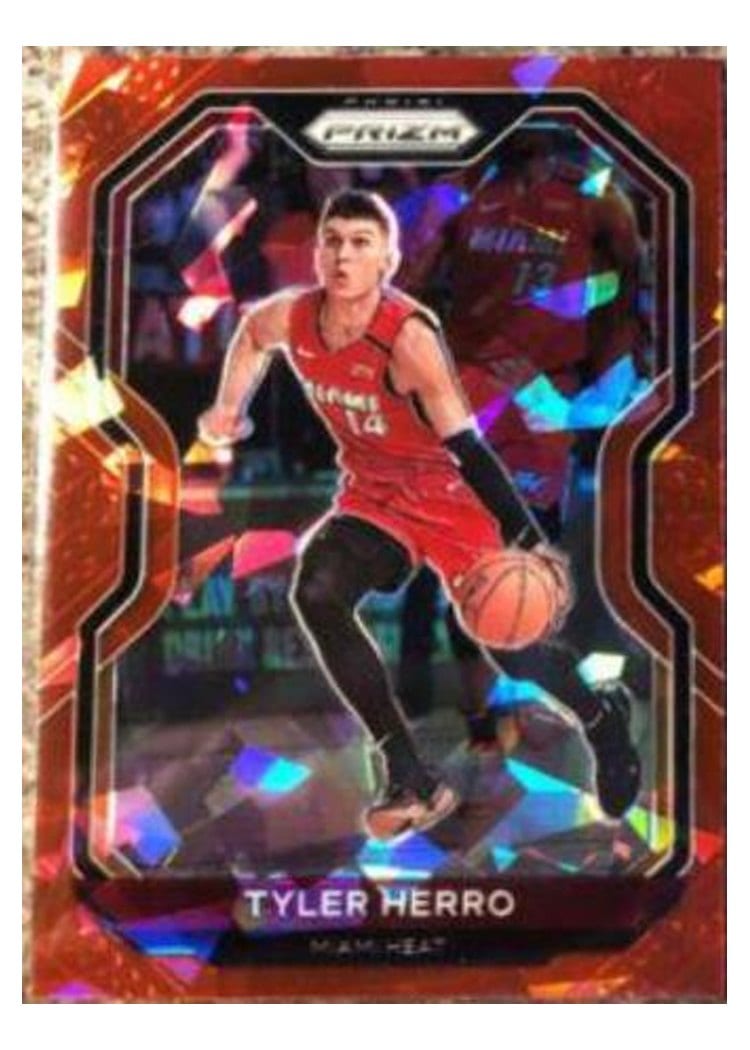 2020-21 Panini Prizm Base Set Tyler Herro #218 card