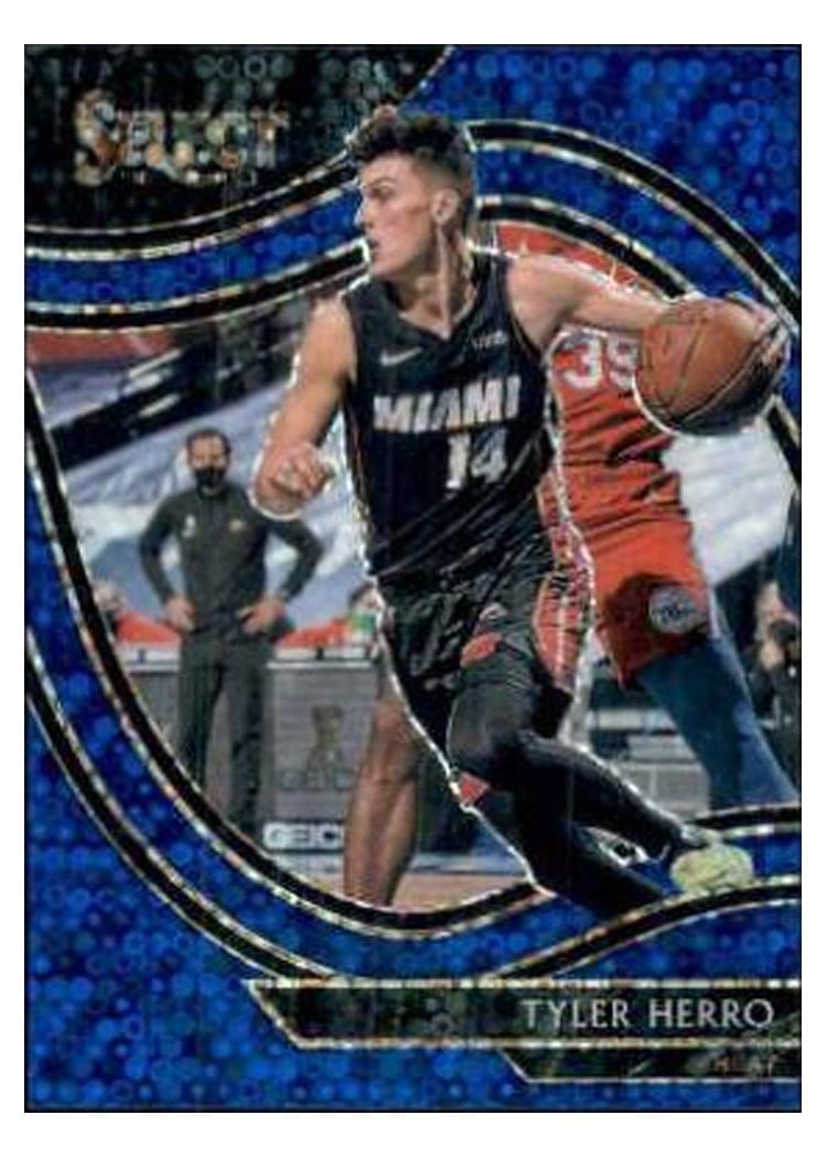 2020-21 Panini Select Base Set Tyler Herro #225 card