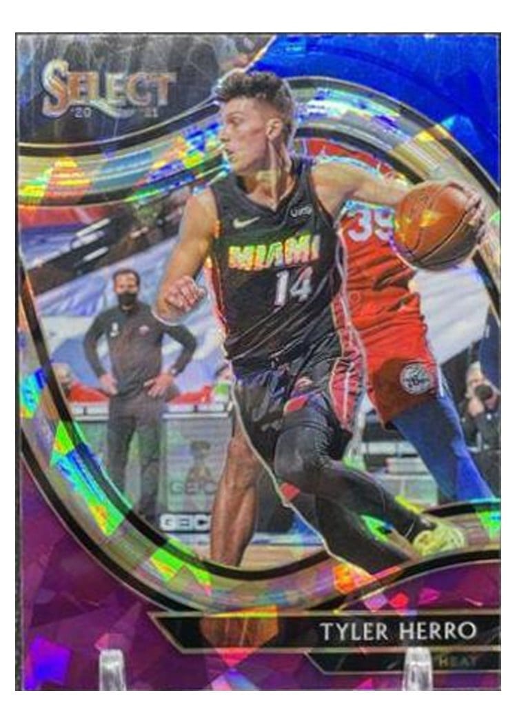 2020-21 Panini Select Base Set Tyler Herro #225 card