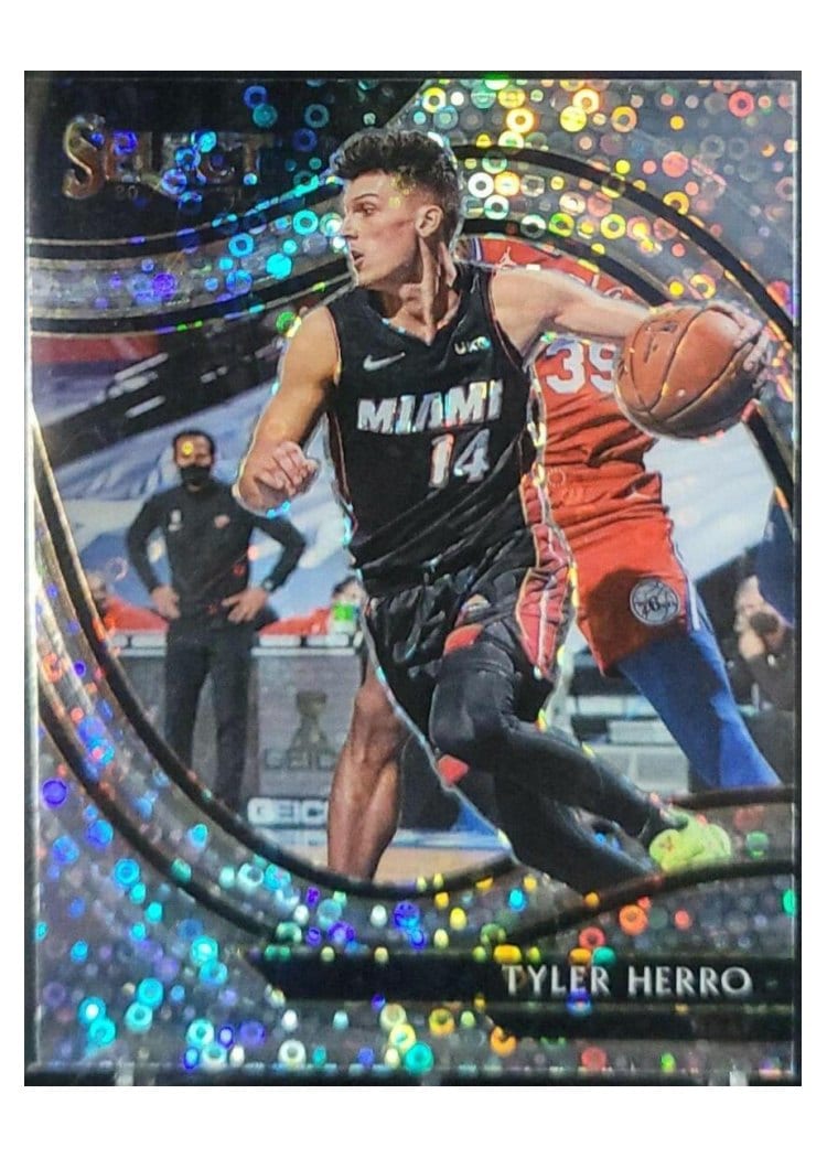 2020-21 Panini Select Base Set Tyler Herro #225 card