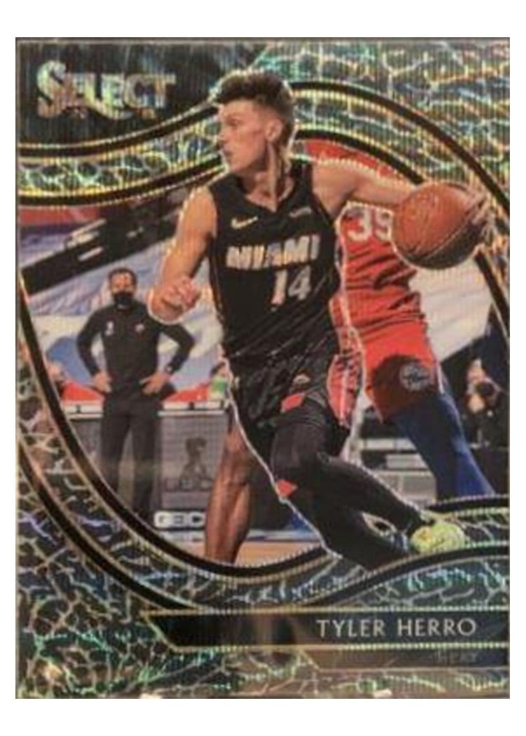 2020-21 Panini Select Base Set Tyler Herro #225 card