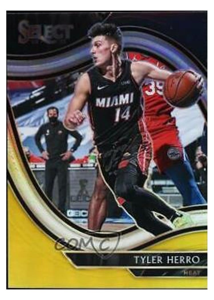 2020-21 Panini Select Base Set Tyler Herro #225 card