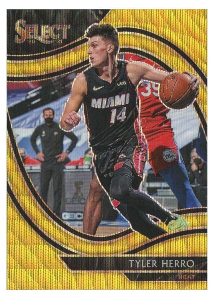 2020-21 Panini Select Base Set Tyler Herro #225 card