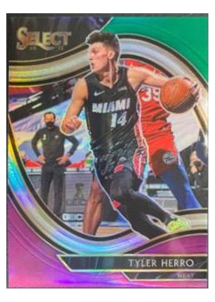 2020-21 Panini Select Base Set Tyler Herro #225 card