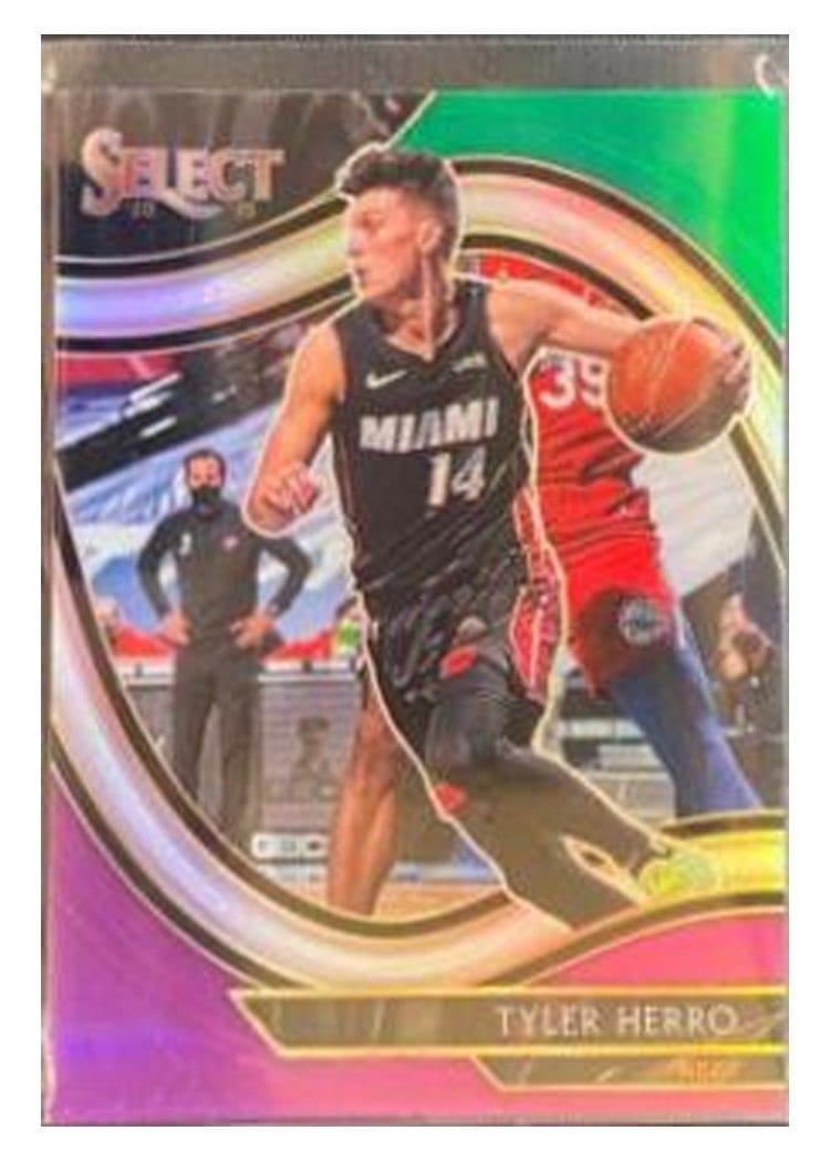 2020-21 Panini Select Base Set Tyler Herro #225 card