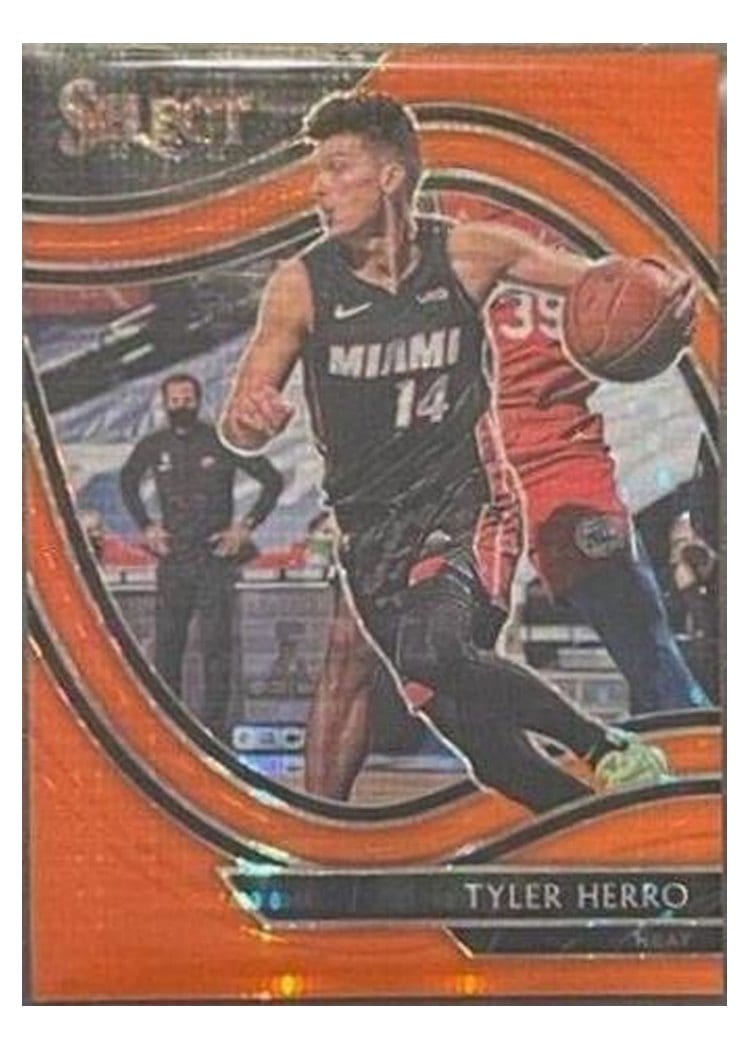 2020-21 Panini Select Base Set Tyler Herro #225 card