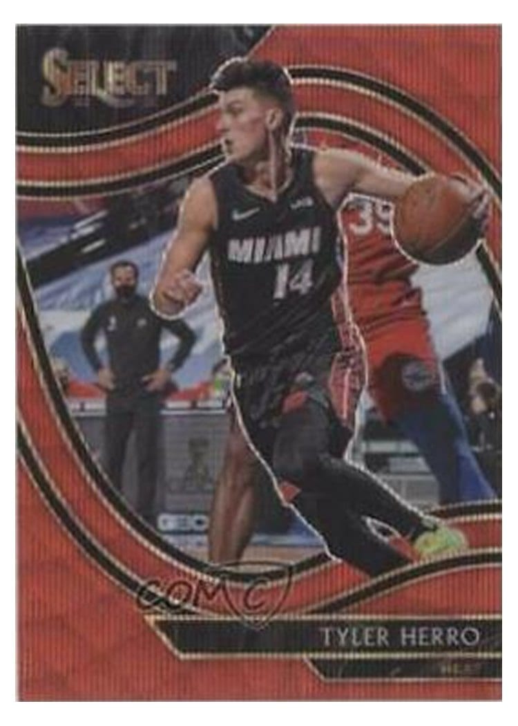 2020-21 Panini Select Base Set Tyler Herro #225 card