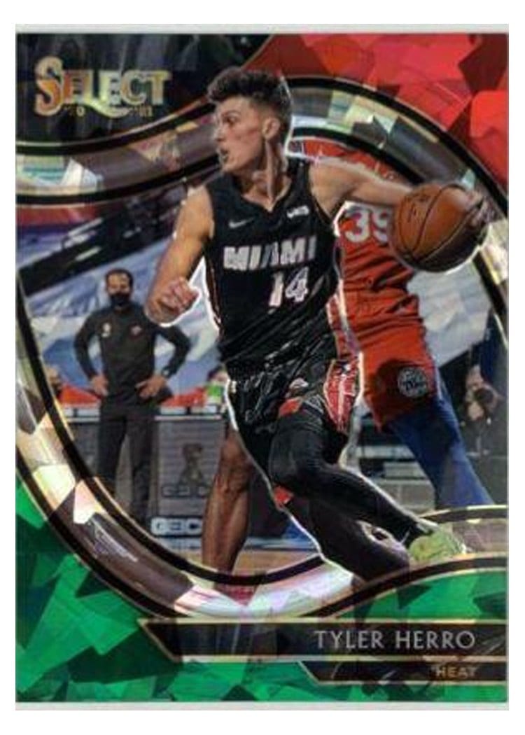 2020-21 Panini Select Base Set Tyler Herro #225 card