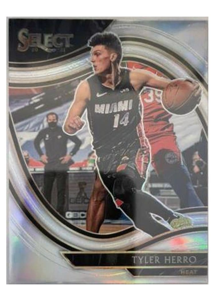 2020-21 Panini Select Base Set Tyler Herro #225 card
