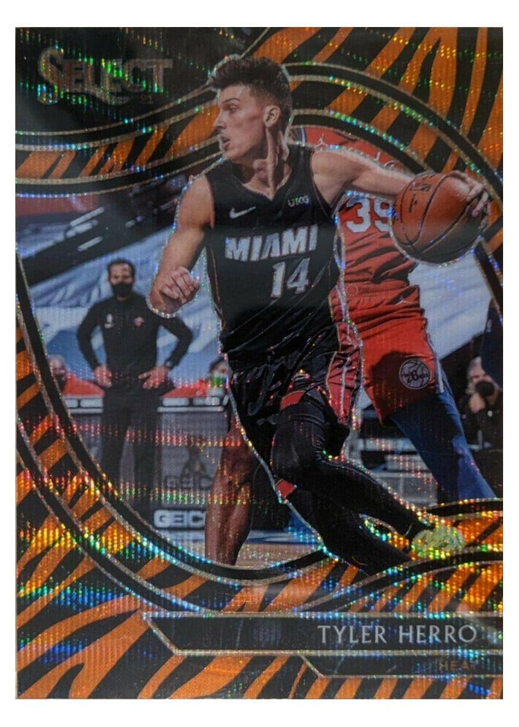 2020-21 Panini Select Base Set Tyler Herro #225 card