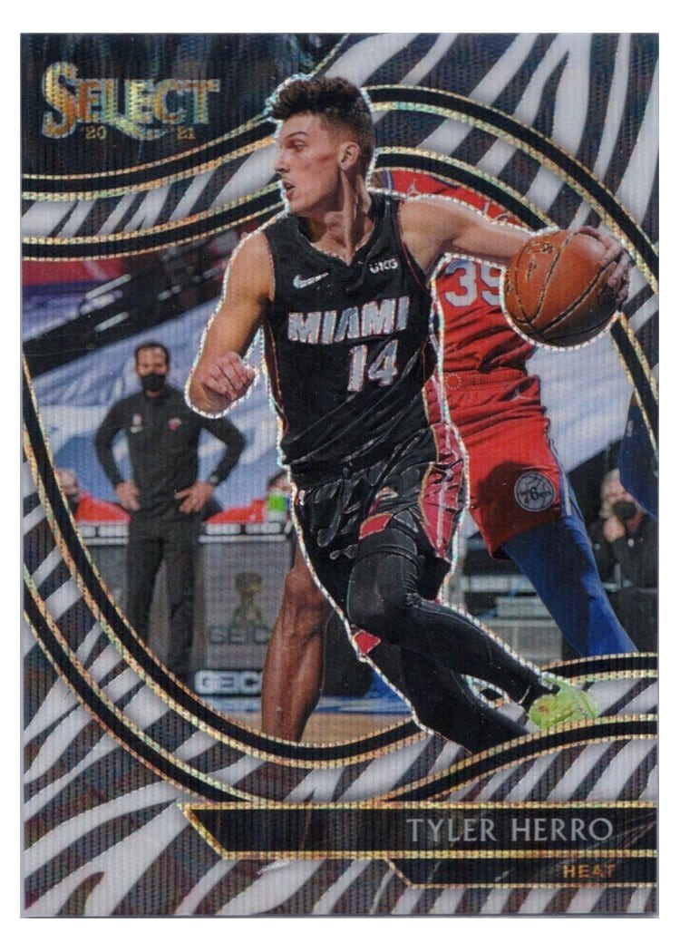 2020-21 Panini Select Base Set Tyler Herro #225 card
