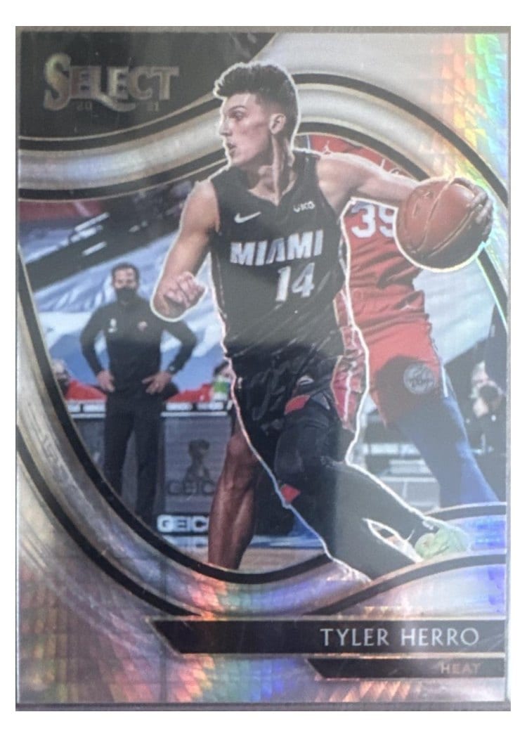 2020-21 Panini Select Base Set Tyler Herro #225 card