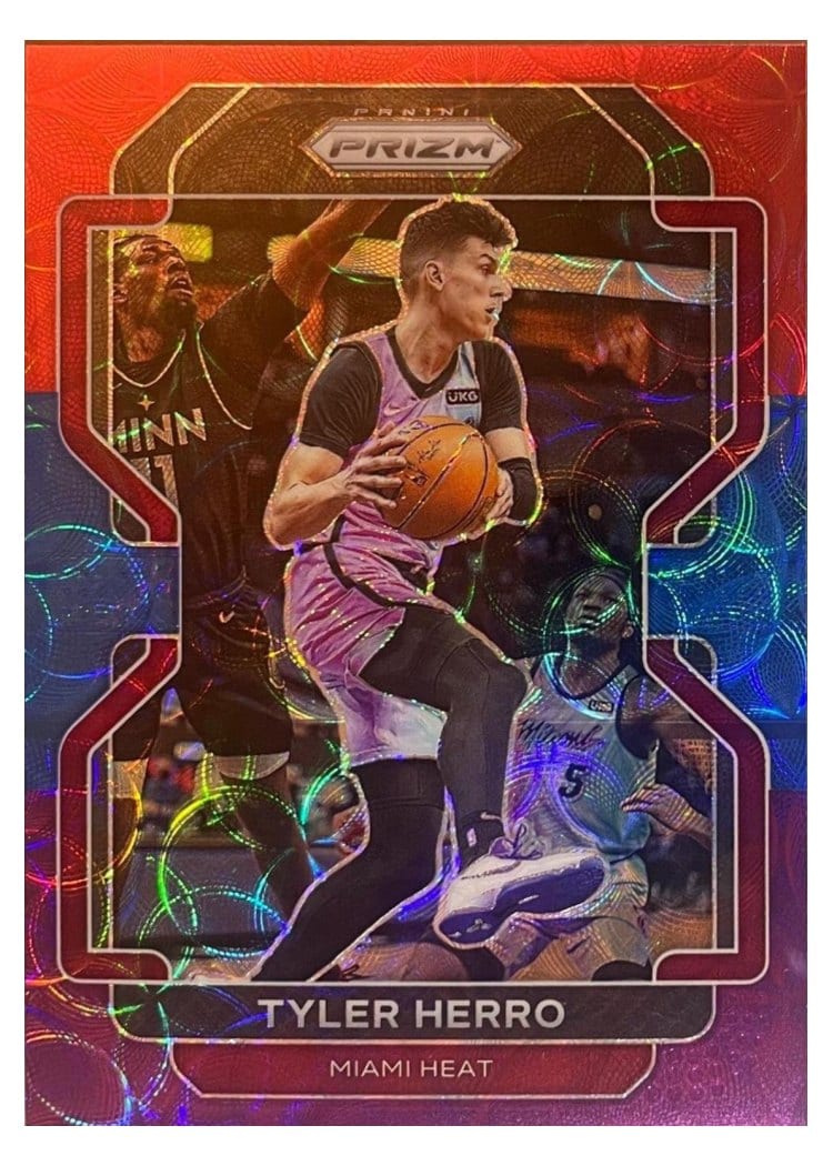 2021-22 Panini Prizm Base Set Tyler Herro #227 card