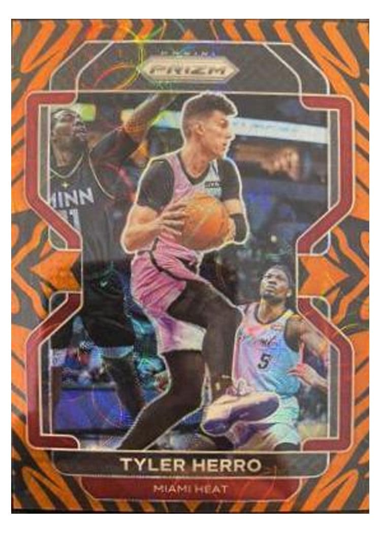 2021-22 Panini Prizm Base Set Tyler Herro #227 card