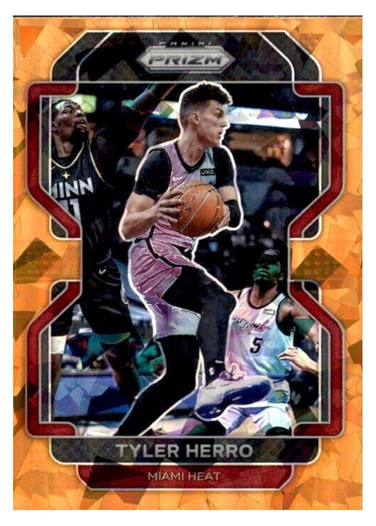 2021-22 Panini Prizm Base Set Tyler Herro #227 card
