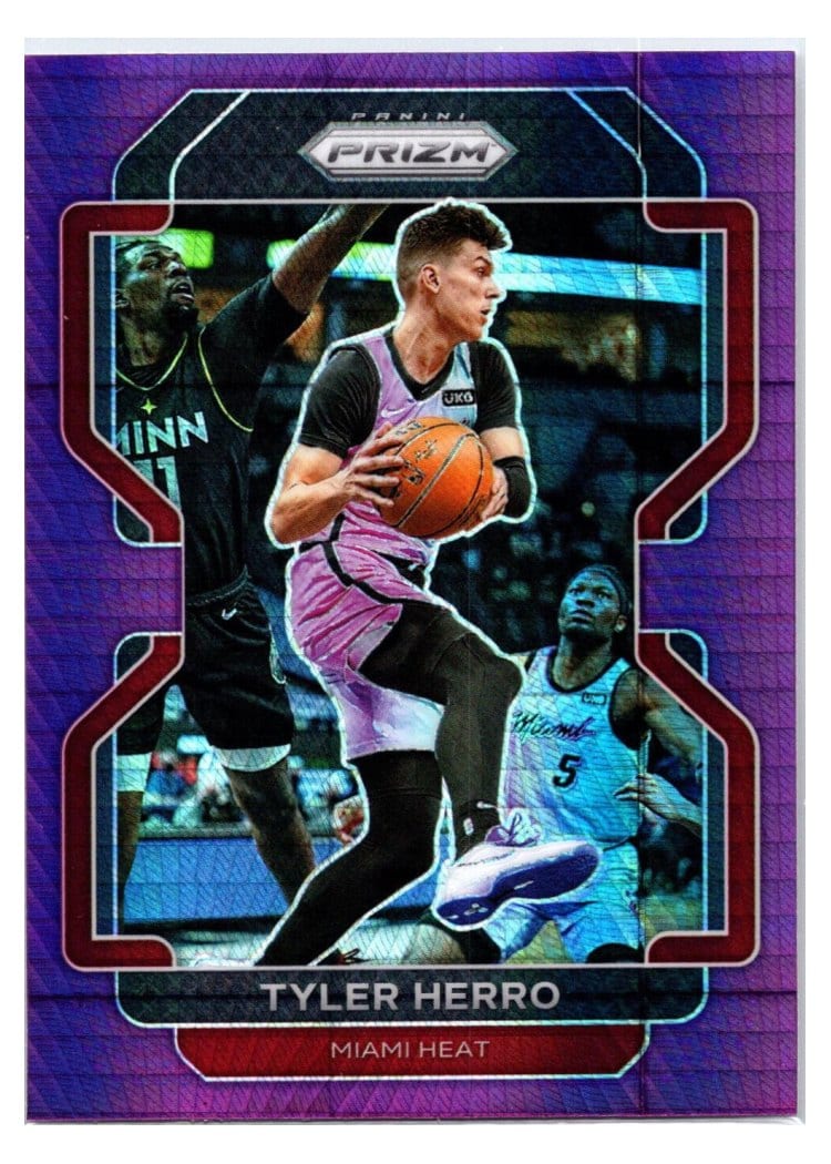 2021-22 Panini Prizm Base Set Tyler Herro #227 card