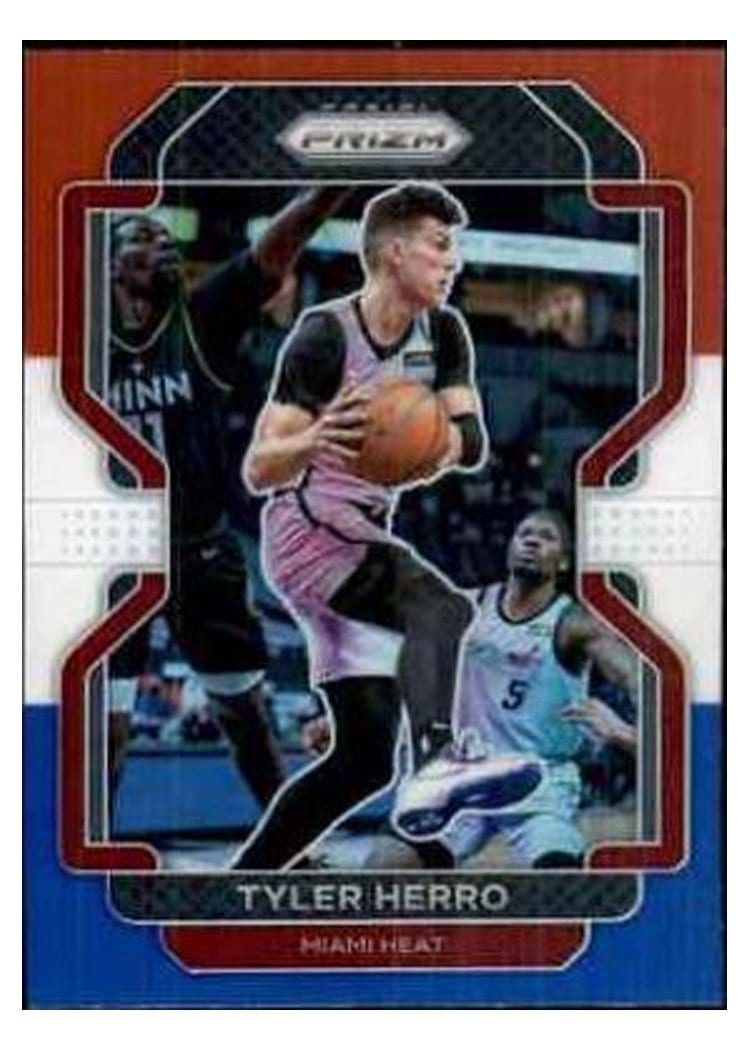 2021-22 Panini Prizm Base Set Tyler Herro #227 card