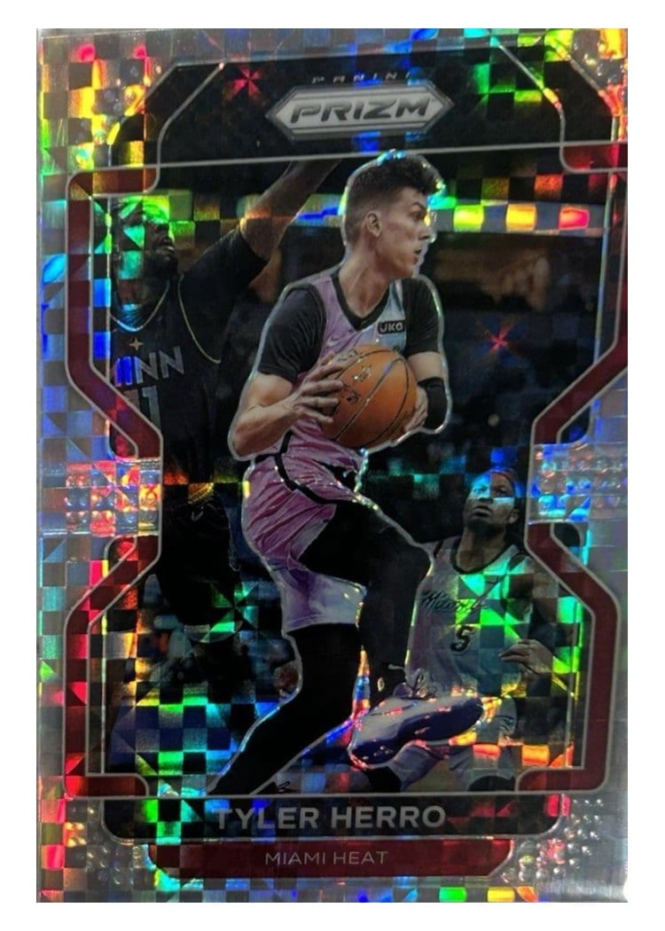 2021-22 Panini Prizm Base Set Tyler Herro #227 card