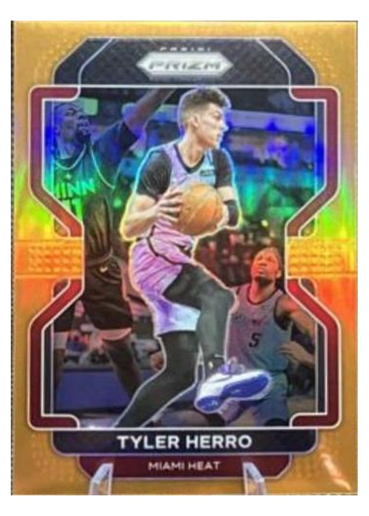 2021-22 Panini Prizm Base Set Tyler Herro #227 card