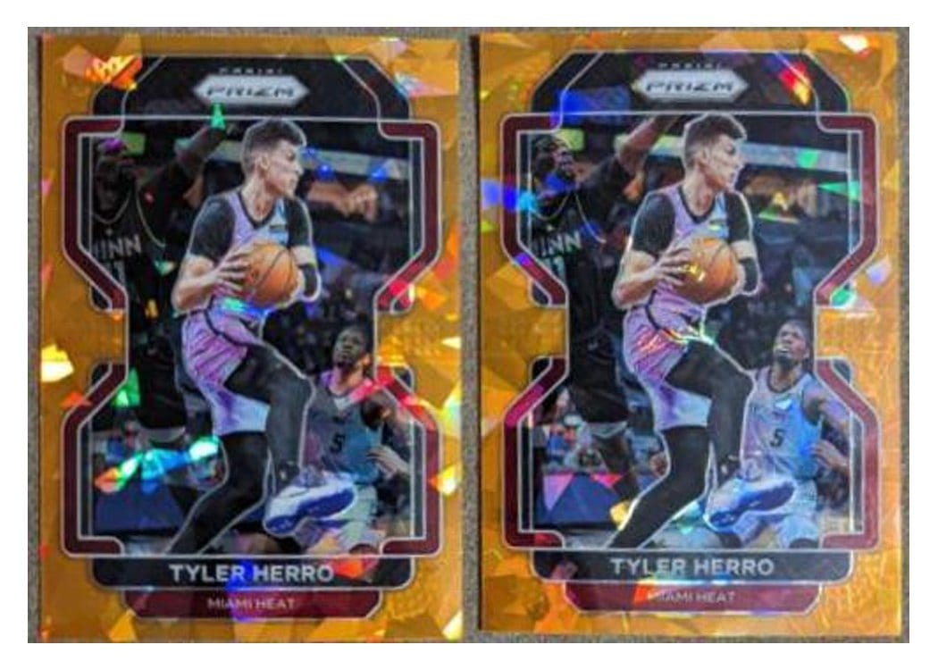 2021-22 Panini Prizm Base Set Tyler Herro #227 card