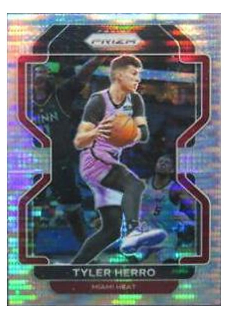2021-22 Panini Prizm Base Set Tyler Herro #227 card