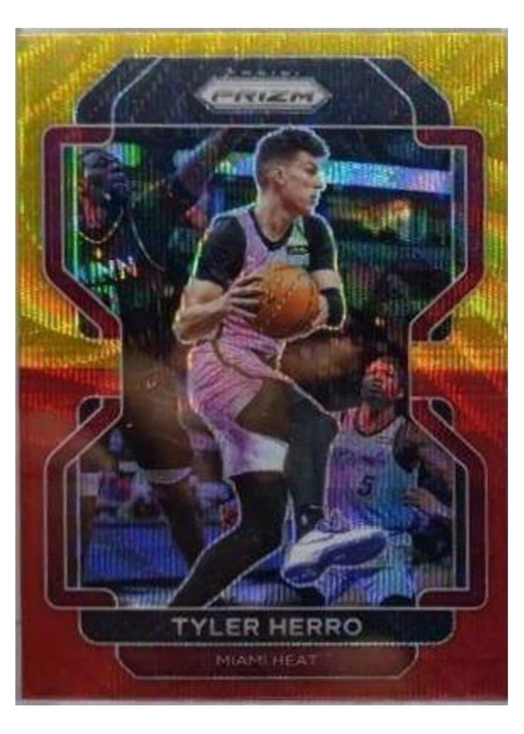 2021-22 Panini Prizm Base Set Tyler Herro #227 card