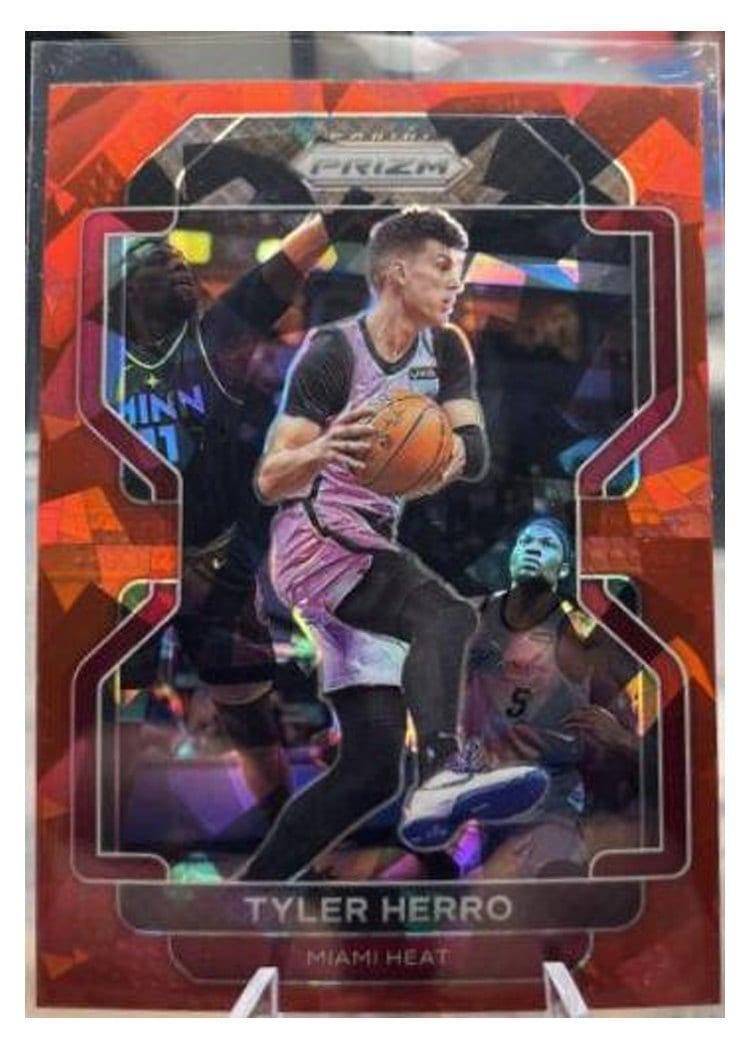 2021-22 Panini Prizm Base Set Tyler Herro #227 card