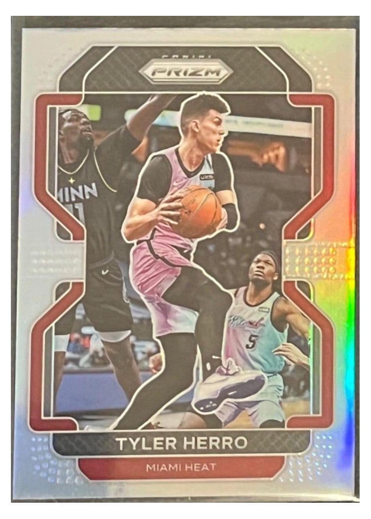 2021-22 Panini Prizm Base Set Tyler Herro #227 card