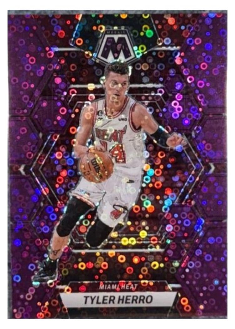 2022-23 Panini Mosaic Base Set Tyler Herro #104 card