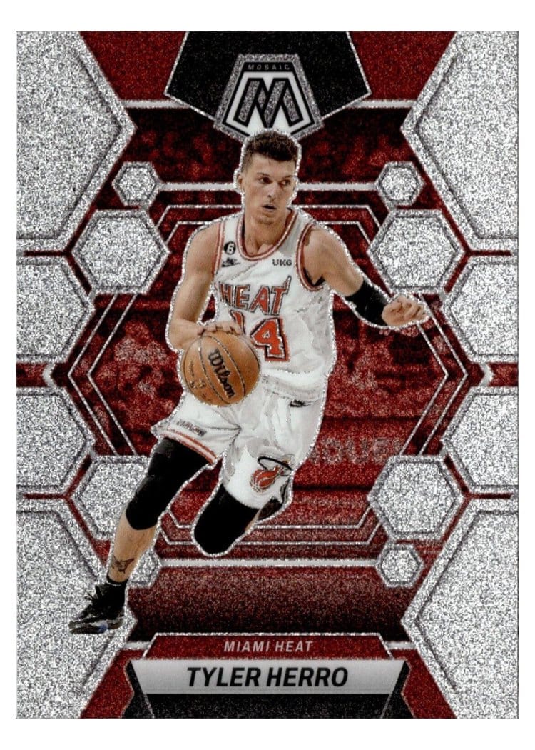 2022-23 Panini Mosaic Base Set Tyler Herro #104 card