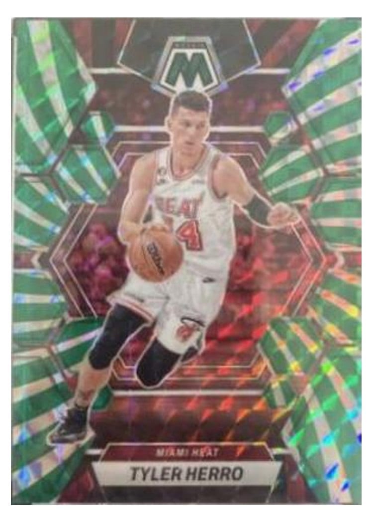 2022-23 Panini Mosaic Base Set Tyler Herro #104 card