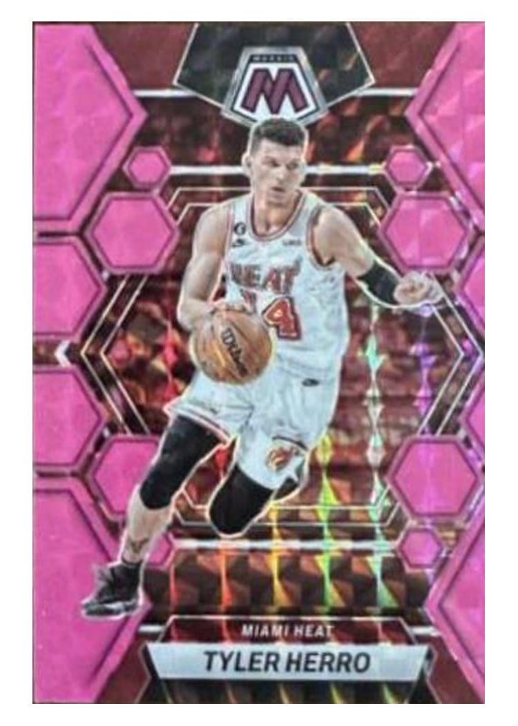 2022-23 Panini Mosaic Base Set Tyler Herro #104 card