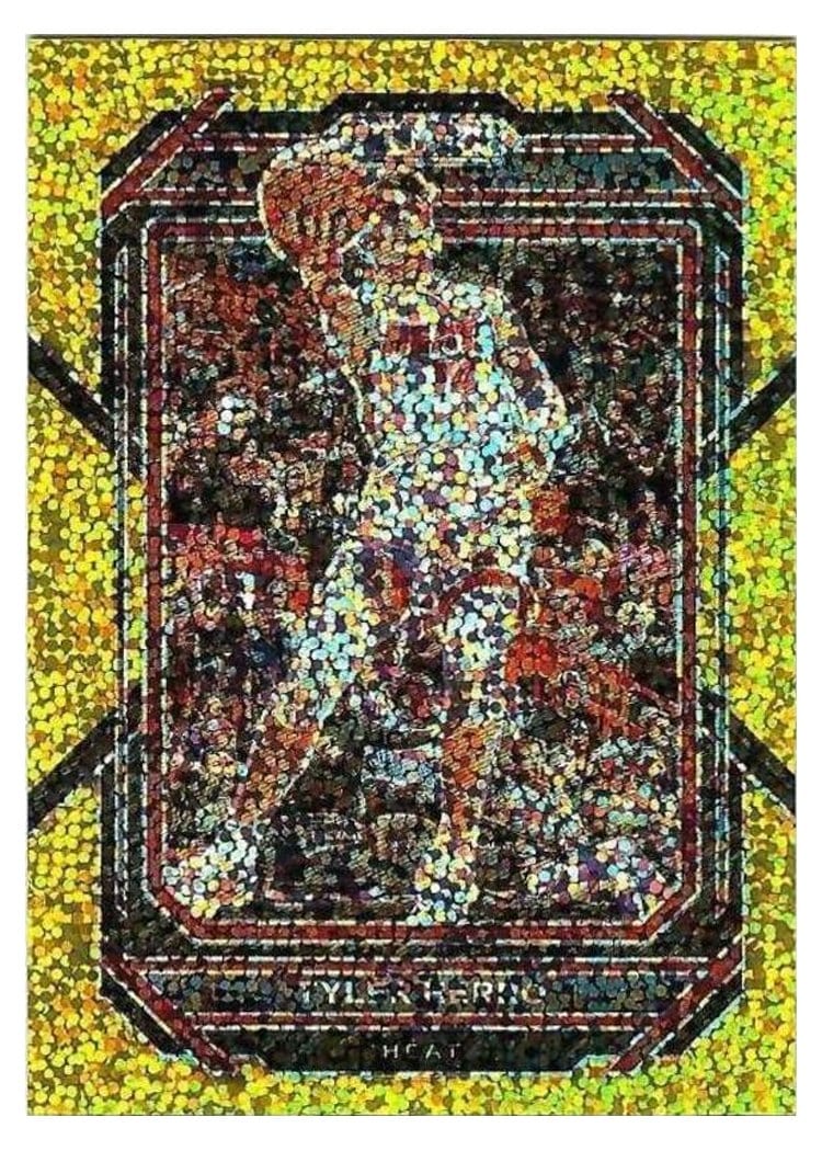 2022-23 Panini Prizm Base Set Tyler Herro #166 card