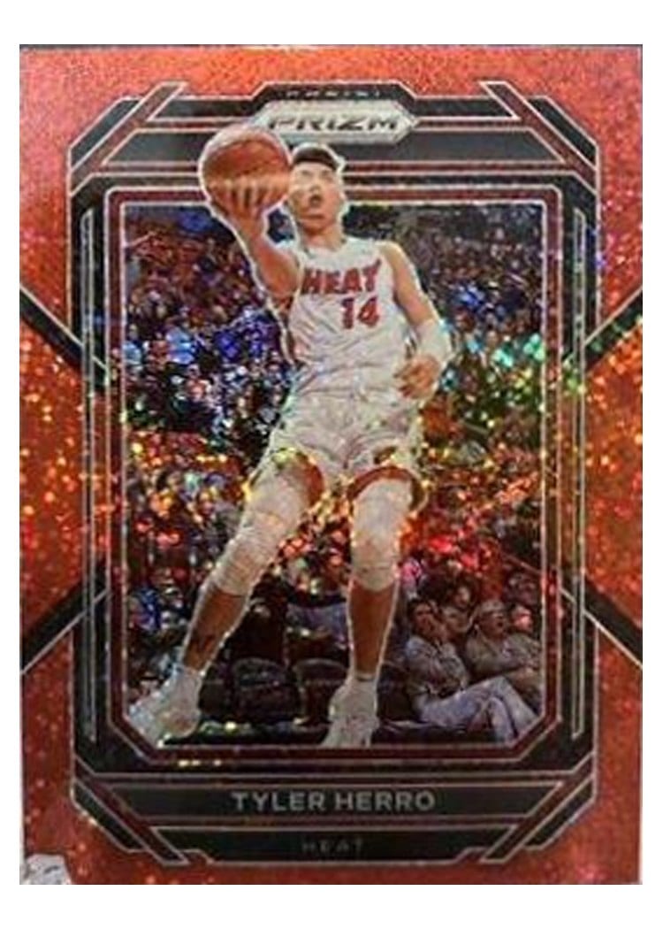 2022-23 Panini Prizm Base Set Tyler Herro #166 card