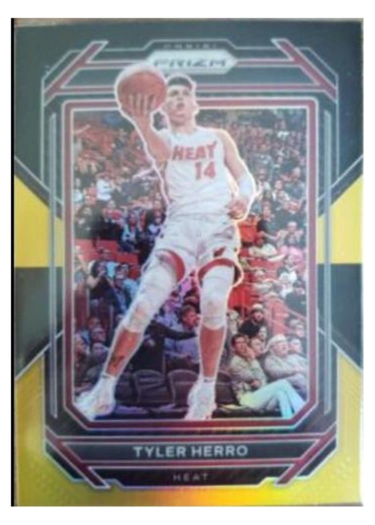 2022-23 Panini Prizm Base Set Tyler Herro #166 card