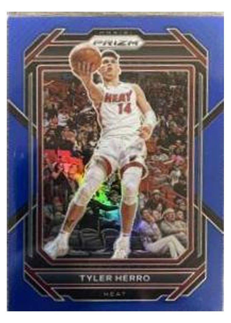 2022-23 Panini Prizm Base Set Tyler Herro #166 card